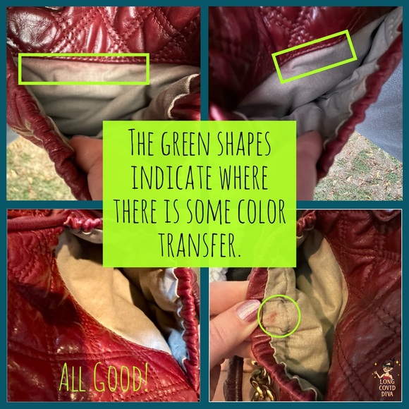 👜RETIRED/Marc Jacobs Collection/Bordeaux/Quilted Calf Leather/ Julianne Bag - Picture 16 of 17